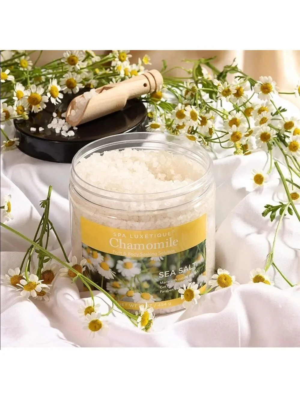 Bath Salts Gift Set with Argan Oil, Bath Bomb Relaxing Bath Set for Women